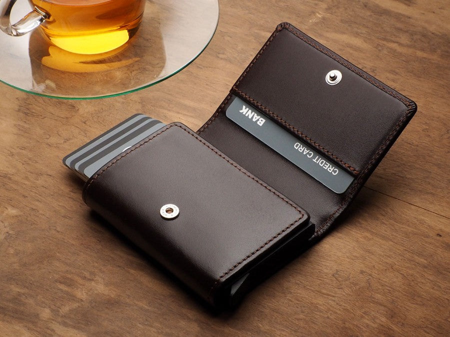 PULARYS BOSTON RFID Wallet (Italia Leather. 10 kartu dan uang kertas)