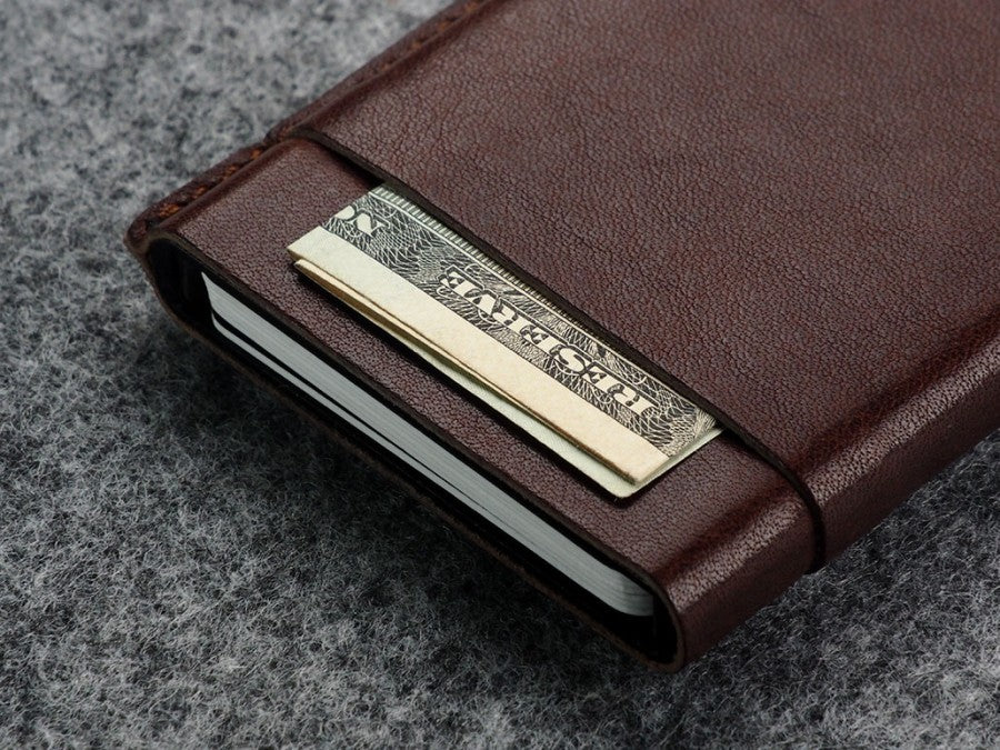 PULARYS GOBI RFID Wallet - Insider Line (Nomad Leather. 6 kartu dan uang kertas)