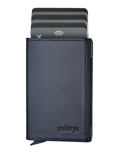 PULARYS YOGA RFID WALLET - ITALIA LEATHER (Holds up to 8 Cards - Gradual Ejection Mechanism)
