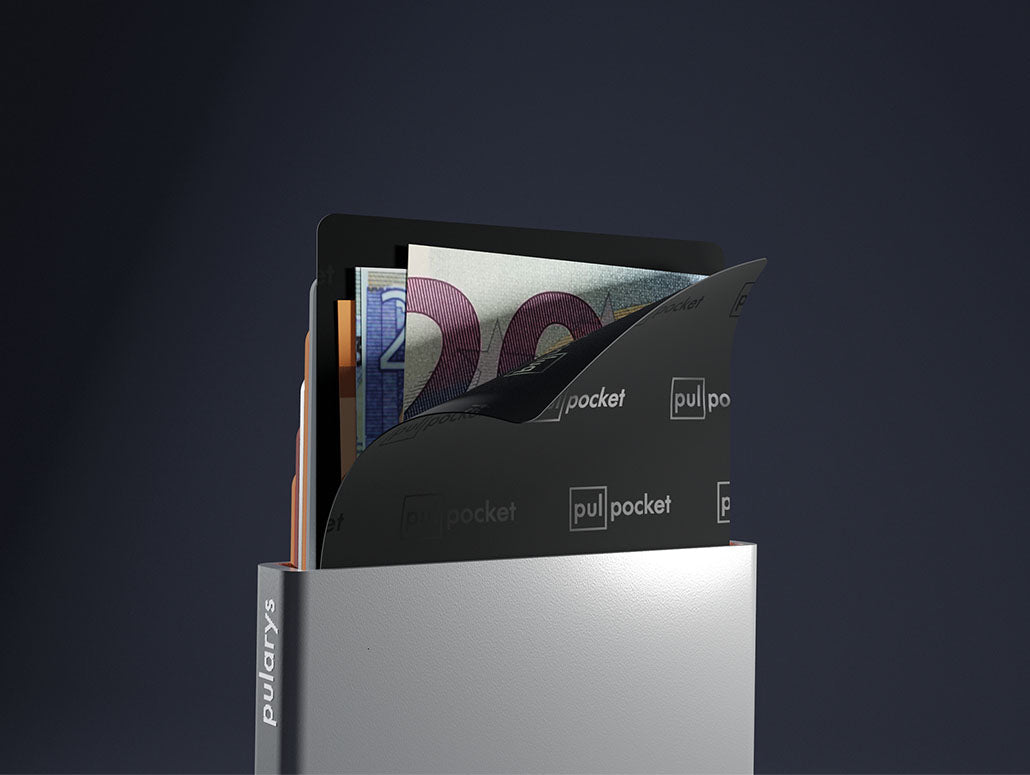PULARYS ZEN RFID CREDIT CADR HOLDER (Holds 6 cards)