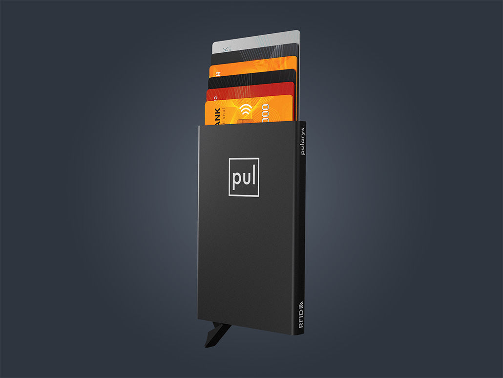 PULARYS ZEN RFID CREDIT CADR HOLDER (Holds 6 cards)