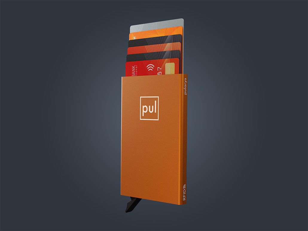 PULARYS ZEN RFID CREDIT CADR HOLDER (Holds 6 cards)