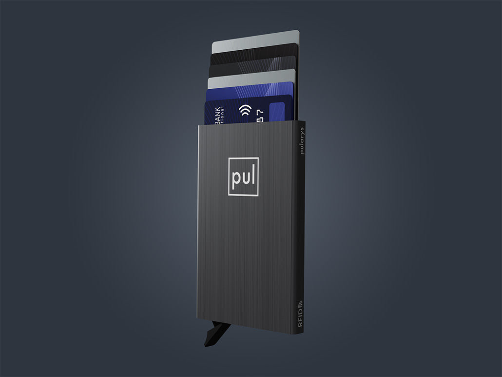 PULARYS ZEN RFID CREDIT CADR HOLDER (Holds 6 cards)